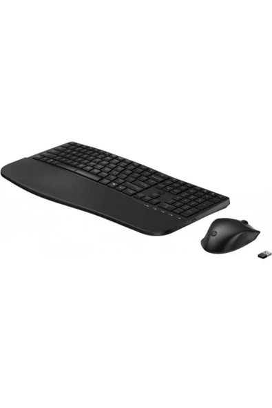 HP 680 Comfort Çift Modlu Unifying Bluetooth Kablosuz Klavye Mouse Seti Siyah 8T6L6AA - 2