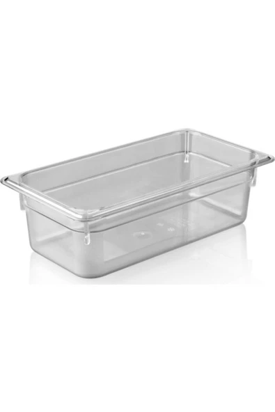 İstanbul Horeca  Kırılmaz Polikarbon Şeffaf Gastronom Küvet 1/3-100 ürün görseli