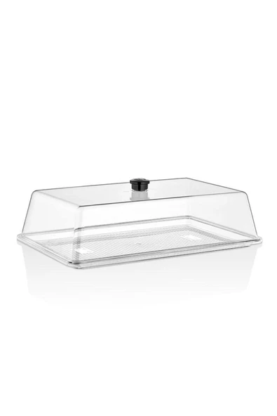 GastroPlast  Gf-17 Polikarbonat Fanus Ve Gft-17 Polikarbonat Fanus Tepsisi 2li Set ( 41 X 26 Cm ) ürün görseli