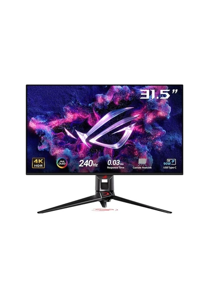 Asus ROG Swift PG32UCDM 31.5" 0.03 ms OLED 4K 240 Hz Oyuncu Monitörü