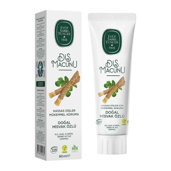 Eyüp Sabri Tuncer Doğal Misvak Özlü Diş Macunu 90 ml