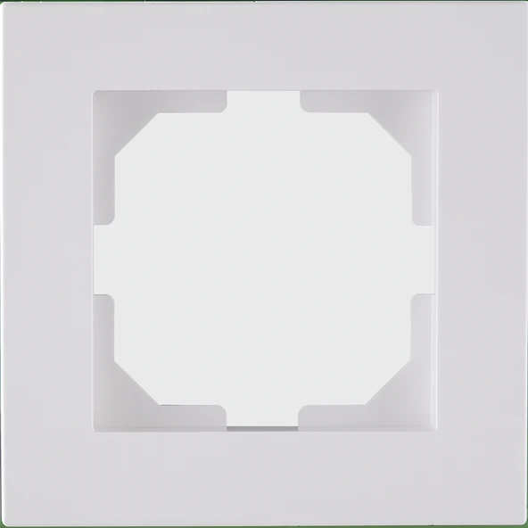 Karen Beyaz tekli Priz Çerçevesi Modern ve Dayanıklı Çerçeve