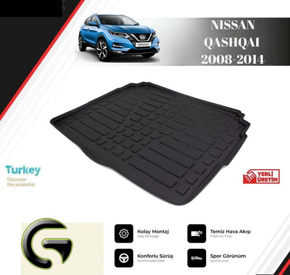 BAGAJ HAVUZU NISSAN QASHQAI 2008-2014