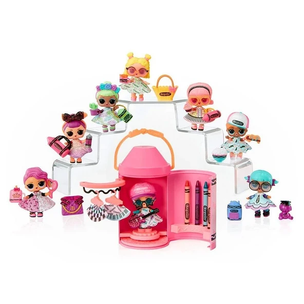 505273 L.O.L. Tots Crayola Bebeği - 4