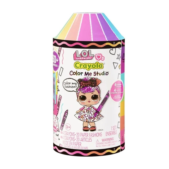 505273 L.O.L. Tots Crayola Bebeği - 1
