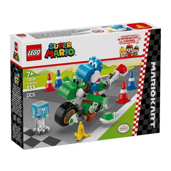 72031 Lego Super Mario Mario Kart - Yoshi Bike 133 parça +7 yaş