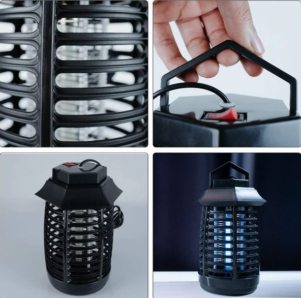 Elektrikli Böcek Öldürücü Sivrisinek Kovucu Elektronik Ampul Lambası - 3