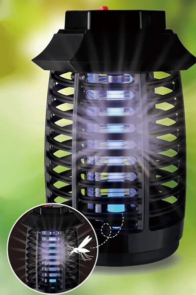 Elektrikli Böcek Öldürücü Sivrisinek Kovucu Elektronik Ampul Lambası - 4