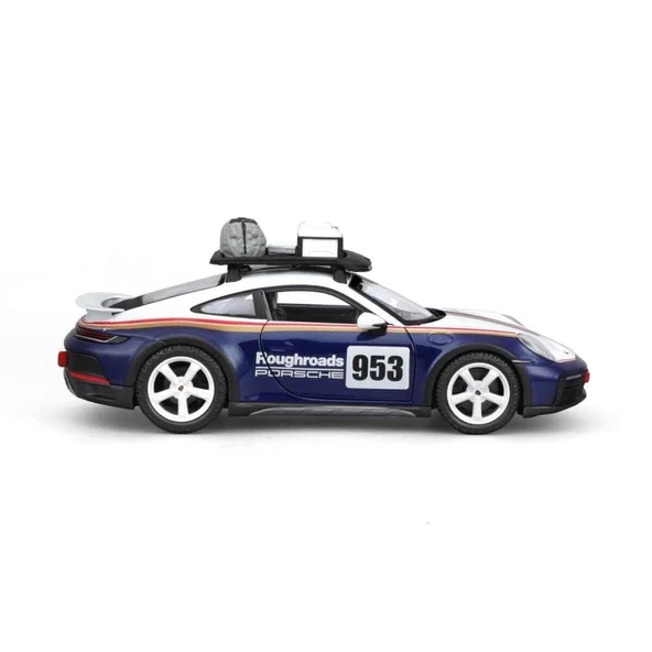 Nessiworld 28029 Burago 1:24 Porsche 911 Dakar Model Araba -Sunman - 4