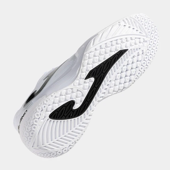 Joma Roland Erkek Beyaz Toprak & Sert Kort Tenis Ayakkabısı TROLS2502AC - Resim 5