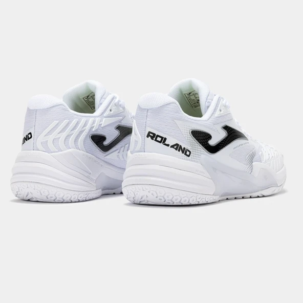 Joma Roland Erkek Beyaz Toprak & Sert Kort Tenis Ayakkabısı TROLS2502AC - Resim 3
