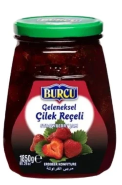 Burcu Çilek Reçeli 1850 Gr