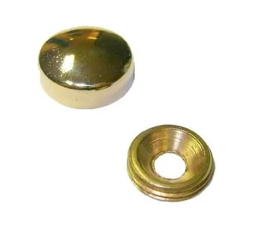 Dekoratif Vida Kapağı Sarı 20mm - 10 Adet ürün görseli