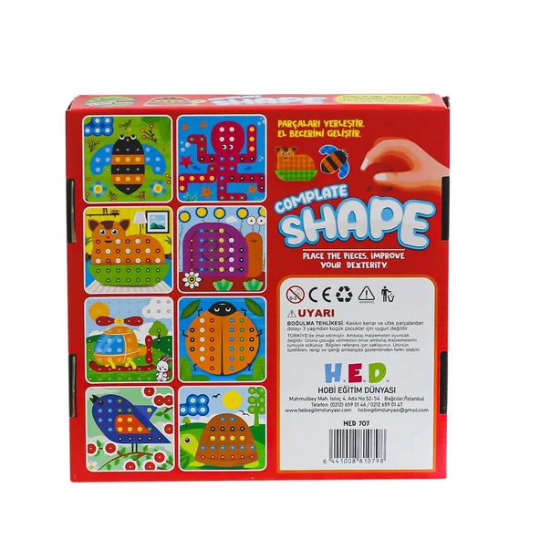 HED 707 Complate Shape -Hobi Oyuncak - 2