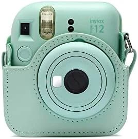 Fujifilm Instax Mini 12 Kamera Kılıfı - Nane Yeşili - 4