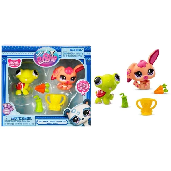 0620 Littlest Pet Shop - Minişler 2 li Figür Seti S2