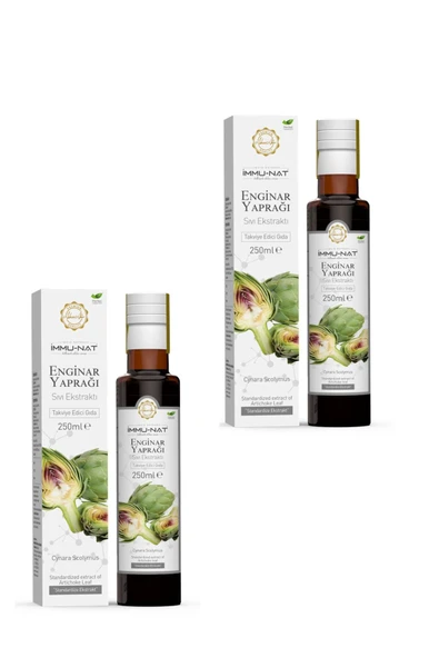 İmmu-Nat Enginar Yaprağı Ekstratı 250 Ml X 2 Adet