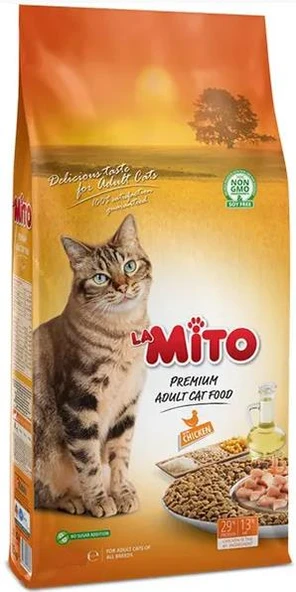 LaMito Adult Cat Tavuklu Yetişkin Kedi Maması 1 kg