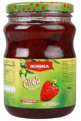 Koska Çilek Reçeli 1500 Gr