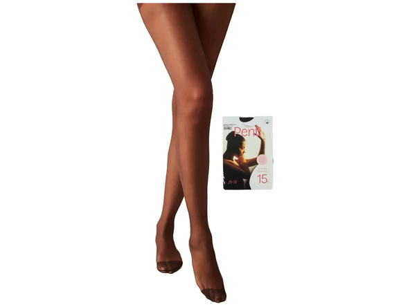 PENTİ 124/L KIZIL SİYAH FİT 15 KÜLOTLU BAYAN ÇORAP ürün görseli