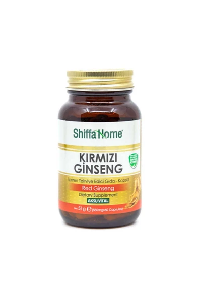 Shiffa Home Kırmızı Ginseng 60 Tablet