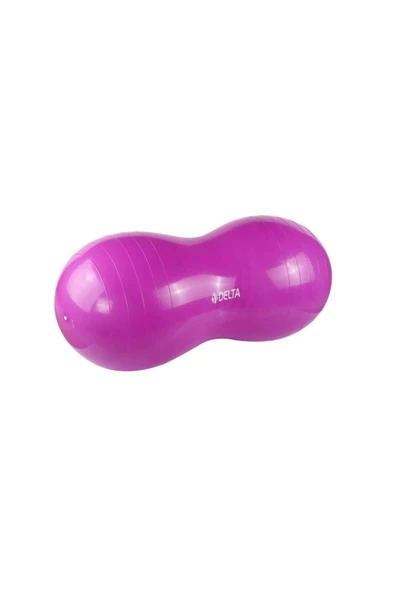 Delta Fıstık Şeklinde 90 Cm X 45 Cm Mor Pilates Topu