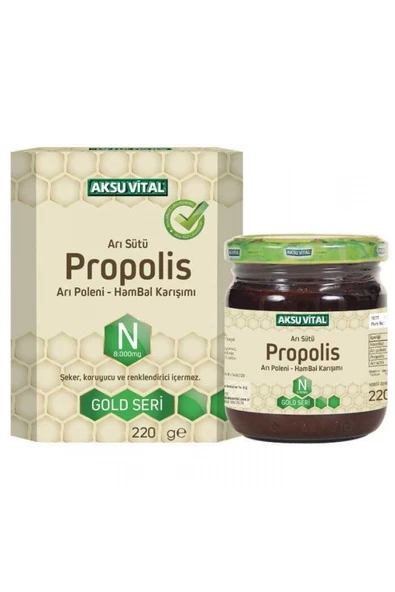 aksuvital Aksu Vital Propolisli Arı Sütü Bal Polen Karışımı (n) 8.000 Mg