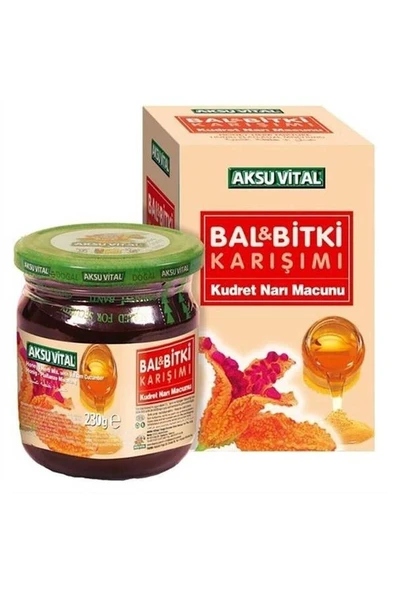 Aksu Vital Ballı Kudret Narı Karışımı 230 Gr