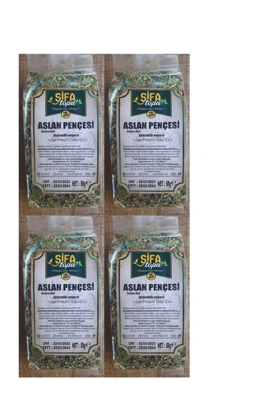 Şifa Topu Testere Dişli Aslan Pençesi Bitki Çayı 50 Gr X 4 Adet