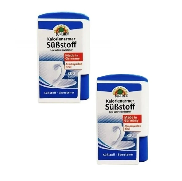 Sunlife Sweetener Tatlandirici 300 Tablet 2 Adet