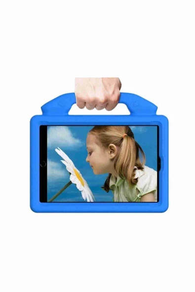 Galaxy Tab A Uyumlu T510 10.1 inç Eğlenceli Standlı Yumuşak Like Tablet Kılıfı - Resim 12