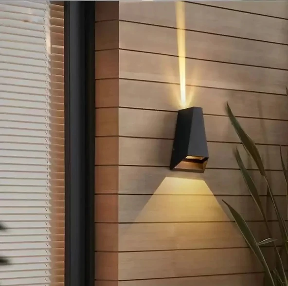 CATA CT-7063 Malta LED Bahçe Aplik Sıva Üstü Gün Işığı beyaz dış mekan aydınlatma 3200K Antrasit kasa 6W - 2