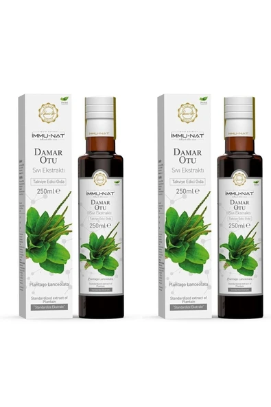 İmmu-Nat Damar Otu Ekstraktı 250 Ml * 2 Adet
