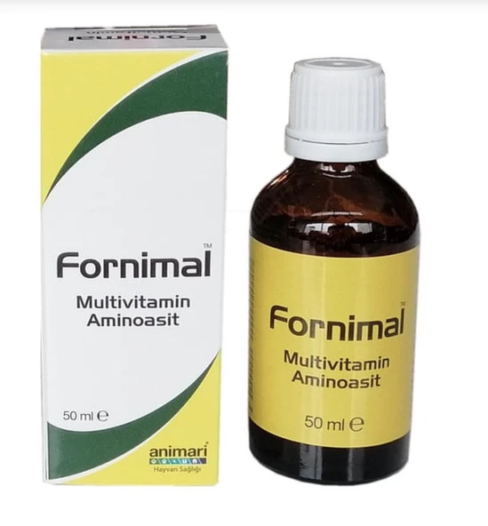Animari Fornimal Kedi Köpek Kuş Multivitamin + Aminoasit 50 ml