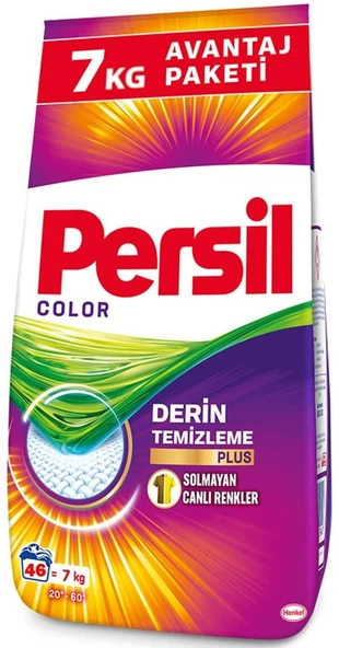 Persil Matik Toz Çamaşır Deterjanı 7KG Color/Renkli (46 Yıkama) + 10KG Canlı Renkler - 2