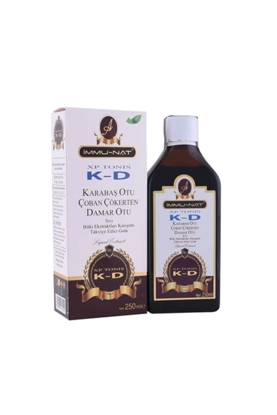 İmmu-Nat Immunat Xp Tonis K-d Karabaş-çoban Çök.-damar Otu Ekstraktı 250 Ml ürün görseli