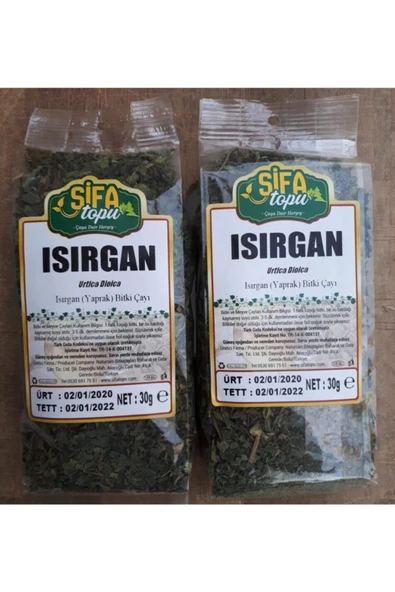 Şifa Topu Isırgan Yaprağı Bitki Çayı 30 Gr X 2 Adet