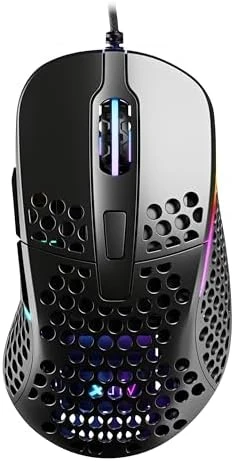 Xtrfy M4 RGB Ultra-Light Oyuncu Mouse Siyah