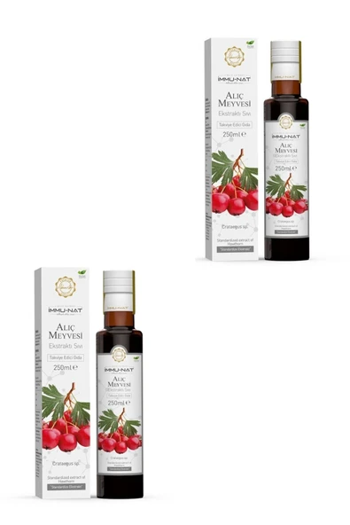 İmmu-Nat Alıç Ekstraktı 250 ml X 2 Adet