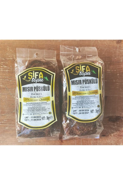 Şifa Topu Mısır püskülü bitki çayı 30 Gr 2 adet