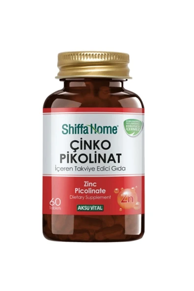 Shiffa Home Çinko Pikolinat Diyet Takviyesi 60 Tablet