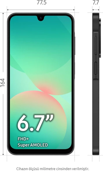 Samsung Galaxy A26 5G 256 GB Siyah - 2