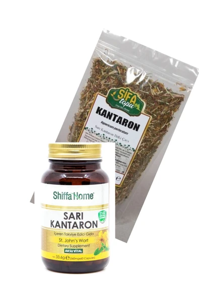 Shiffa Home Sarı Kantaron Kapsül & Sarı kantaron çayı