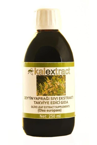 KALEXTRACT Kale Naturel Zeytin Yaprağı Sıvı Ekstraktı 250 Ml