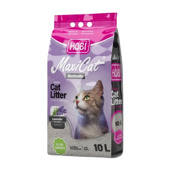 Hobi MaxiCat Lavanta Kokulu Kedi Kumu 10 L