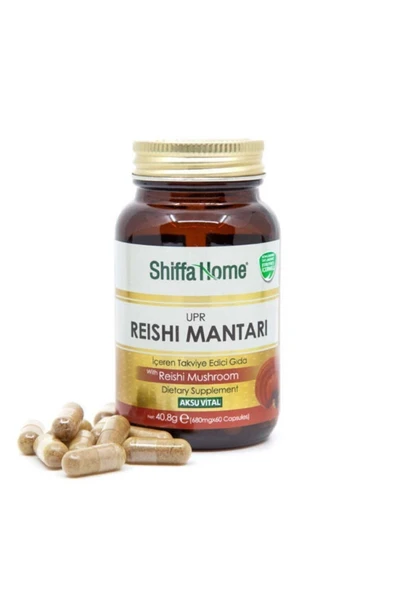 Shiffa Home Bitki Diyarı Reishi Mantarı 60 Kapsül-