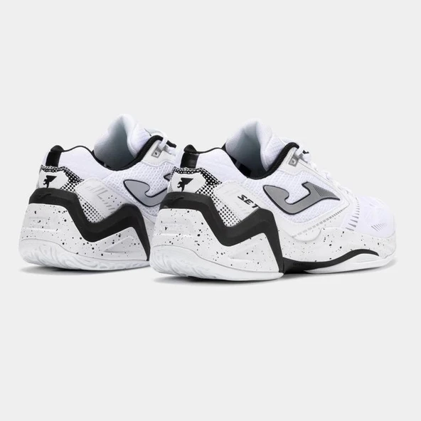 Joma Set Erkek Beyaz Toprak & Sert Kort Tenis Ayakkabısı TSETS2502AC - 4