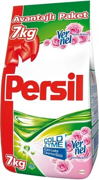 Persil Matik Toz Çamaşır Deterjanı 7KG Gülün Büyüsü (46 Yıkama) + 7KG Renklilere Özel / Dağ Esintisi - 3