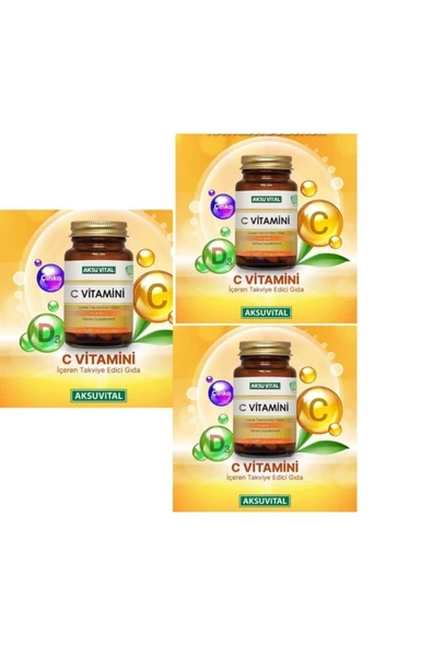 Shiffa Home C Vitamini 1250 Mg 60 Tablet X 3 Adet