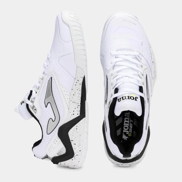 Joma Set Erkek Beyaz Toprak & Sert Kort Tenis Ayakkabısı TSETS2502AC - 3